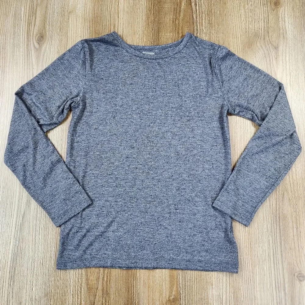 💜32 Degrees 2 Sets Gray & Black Thermal Top & Leggings Youth Large #1